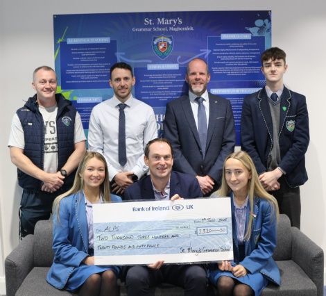 Mini-Company and Year 14 Raise £2,320.50 for ALPs
