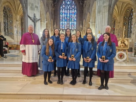 Awards Ceremony at St Patrick's Cathedral - Muiredach Cross and Pope John Paul II Awards